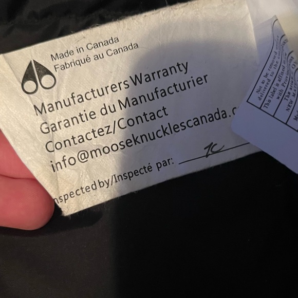 COPY - Men’s Small Moose Knuckles Parka - Picture 6 of 9